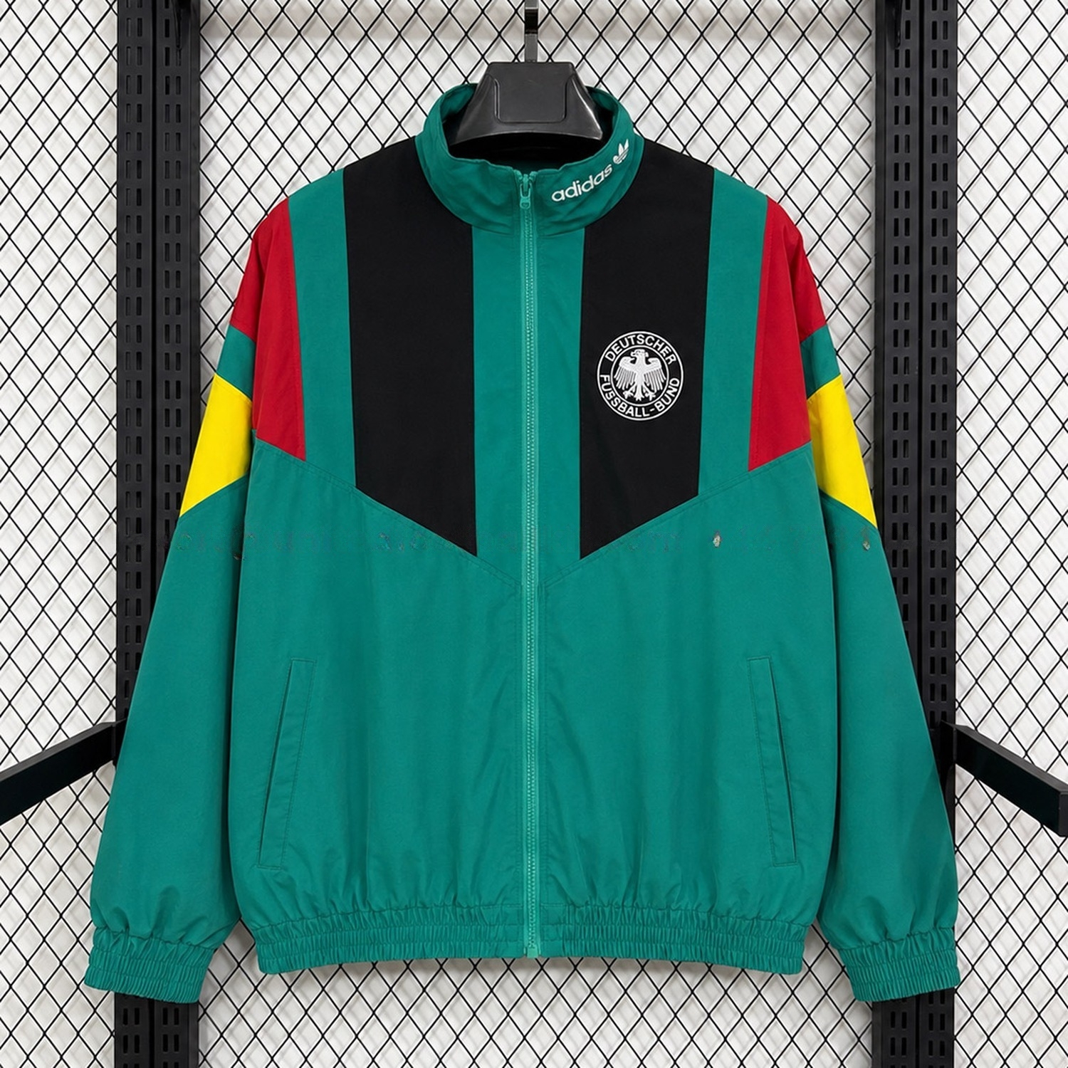 Germany 2026 World Cup EQT Green Windbreaker - UnitedFutballJersey