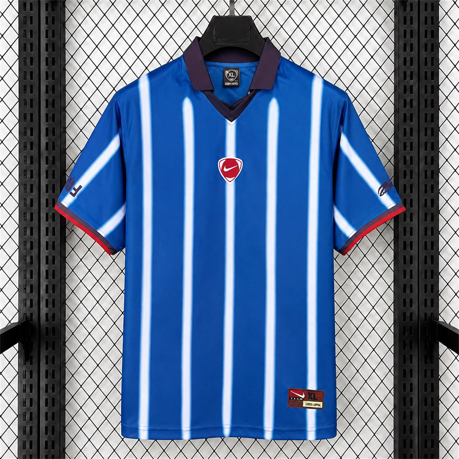 France 2026 T90 Blue Retro Style Jersey - Fans Version - UnitedFutballJersey