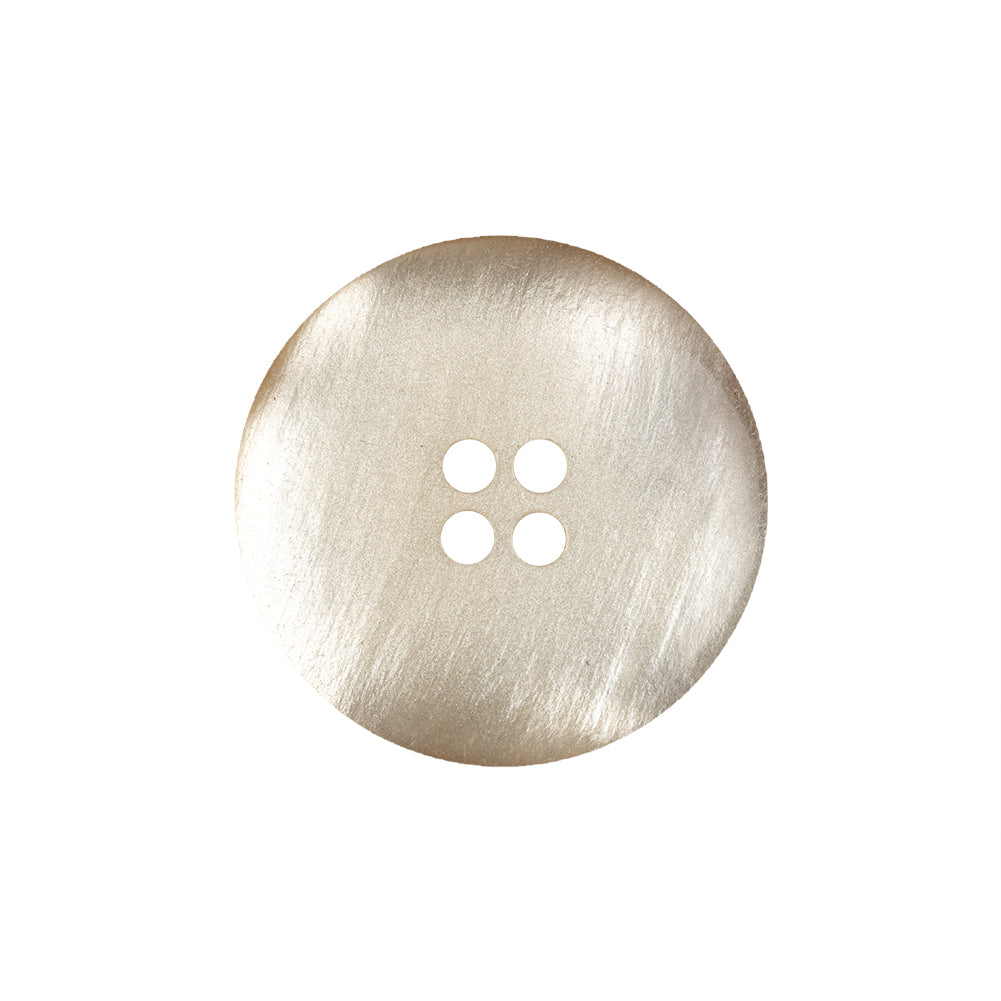 Gilded Pleasure Rimmed Ivory 4-Hole Shell Button - 36L/23mm - Joann Fabrics