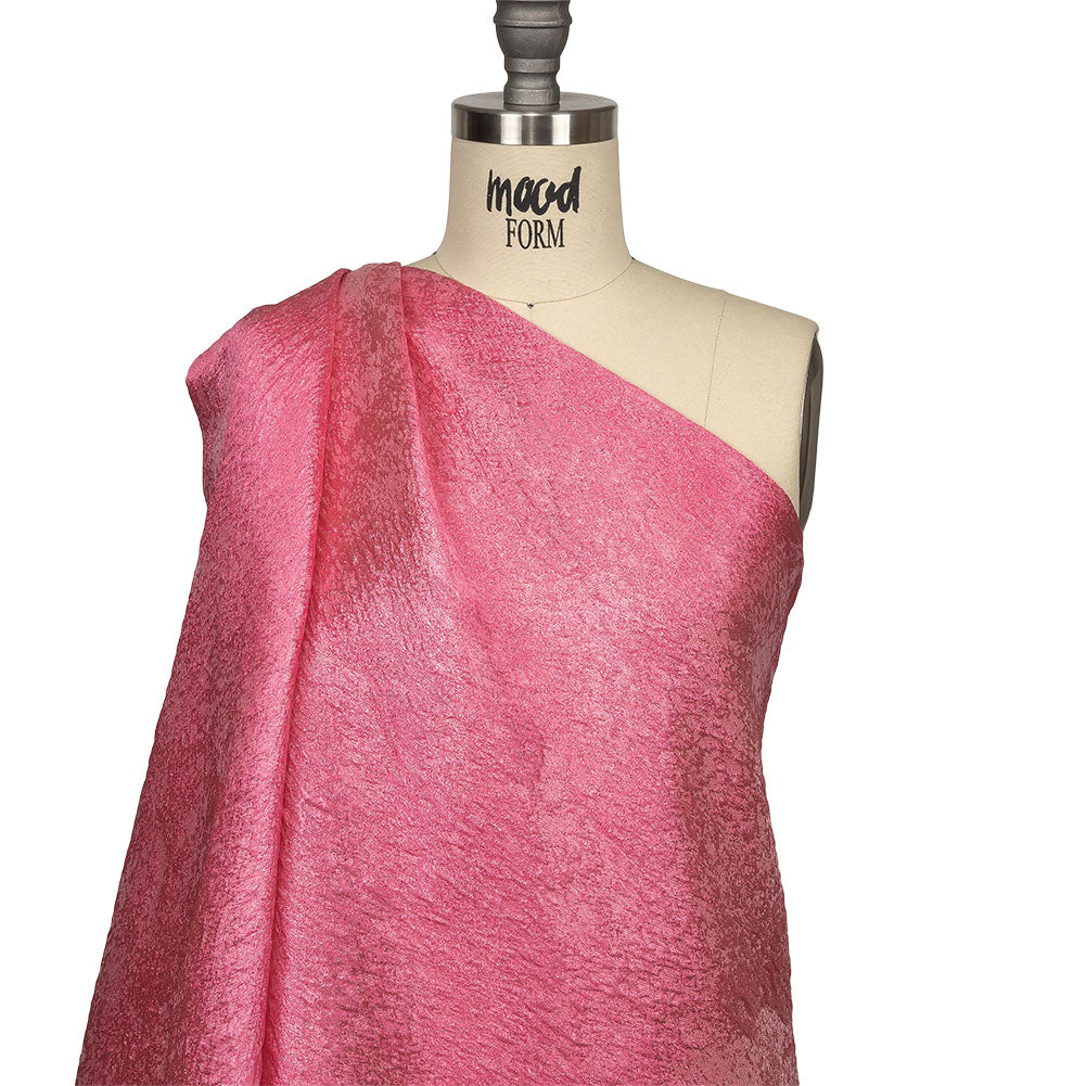 Pegasus Hot Pink Mottled Luxury Brocade - Joann Fabrics