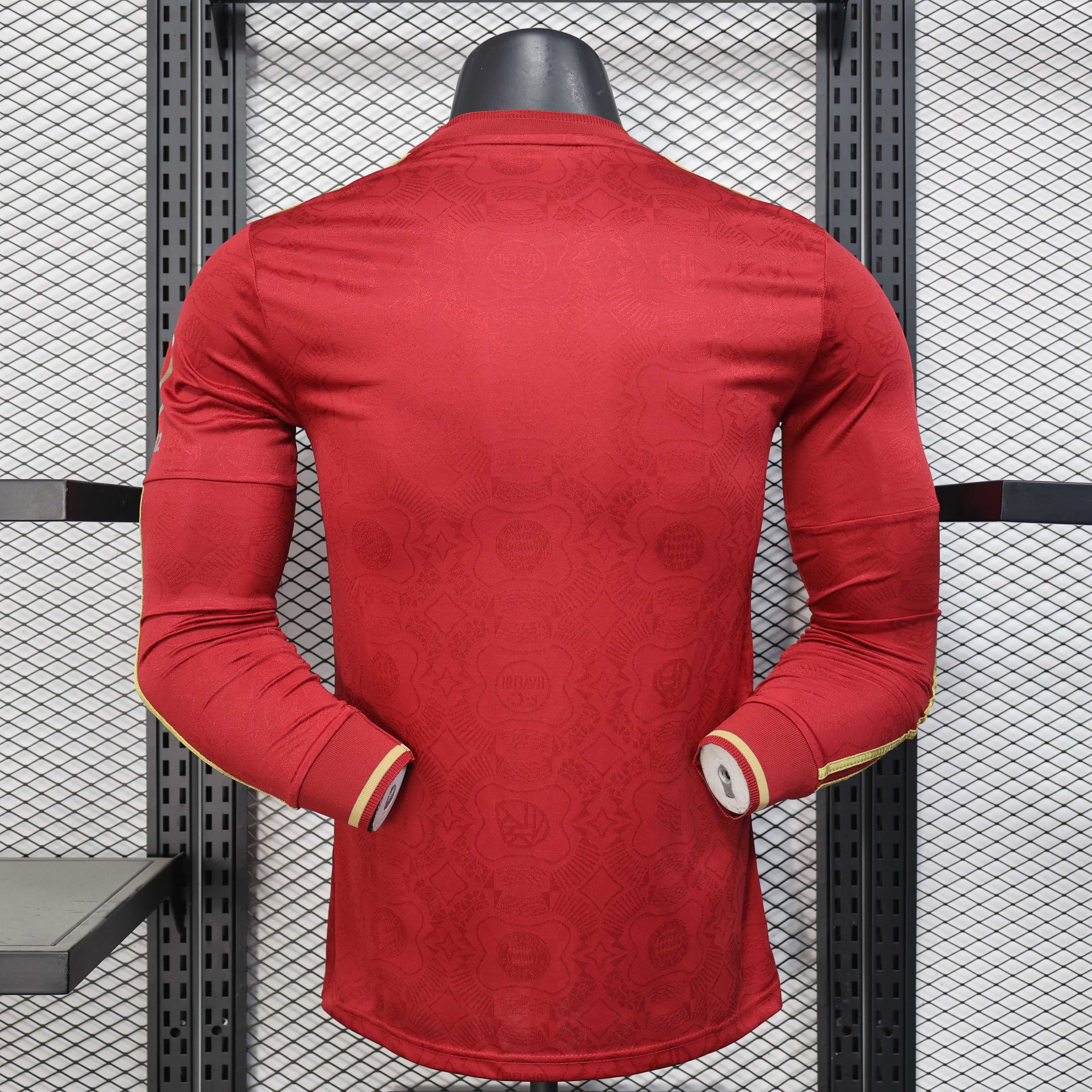 2025-2026 Long Sleeves Bayern Munich 125th Anniversary Edition Player Version Football Shirt 1:1 Thai Quality