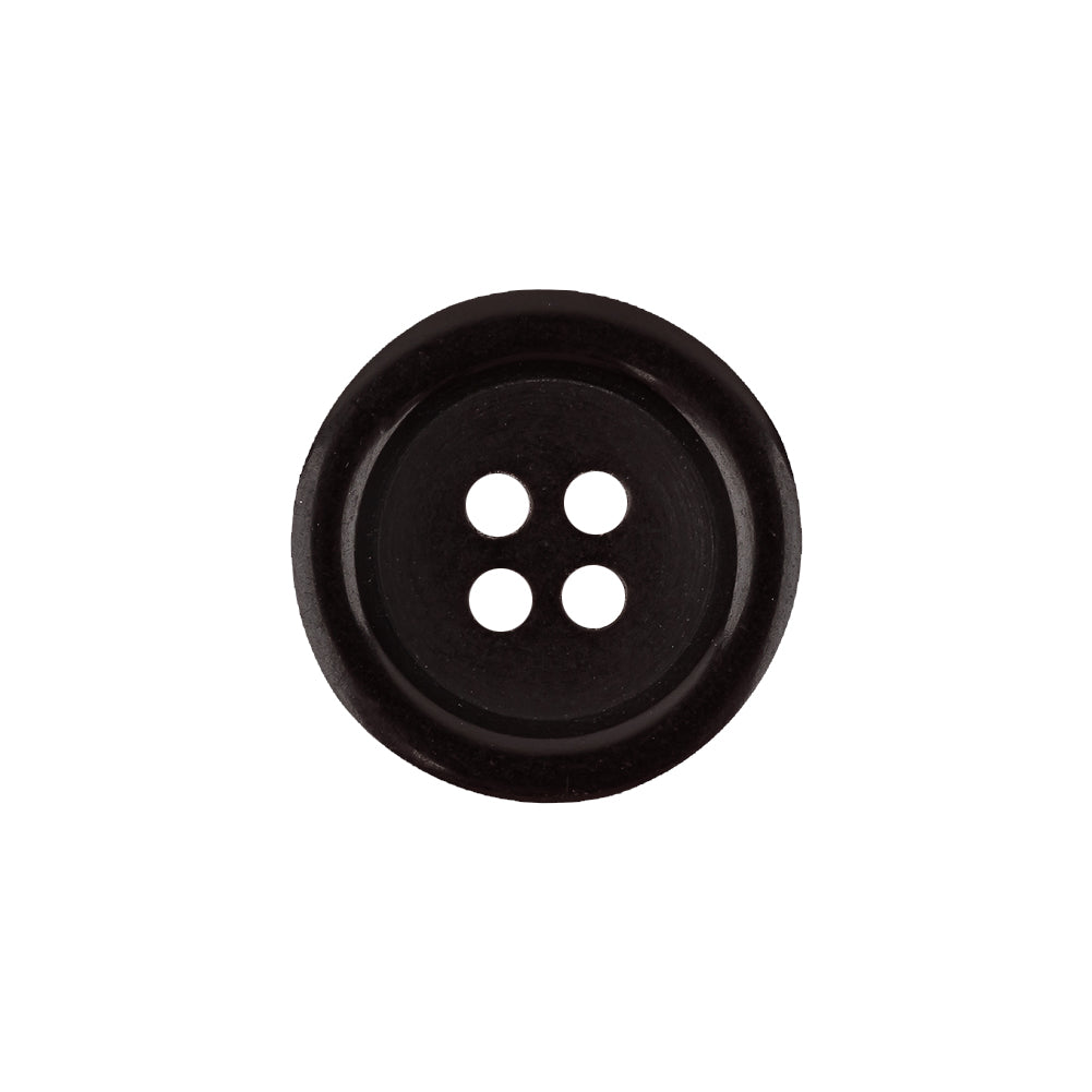 Famous NYC Designer Brown Shallow Plate 4-Hole Blazer Button - 32L/20mm - Joann Fabrics