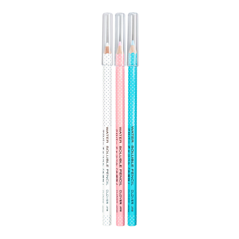 Clover Water Soluble Fabric Pencil - Assorted Colors - 3 ct - Joann Fabrics