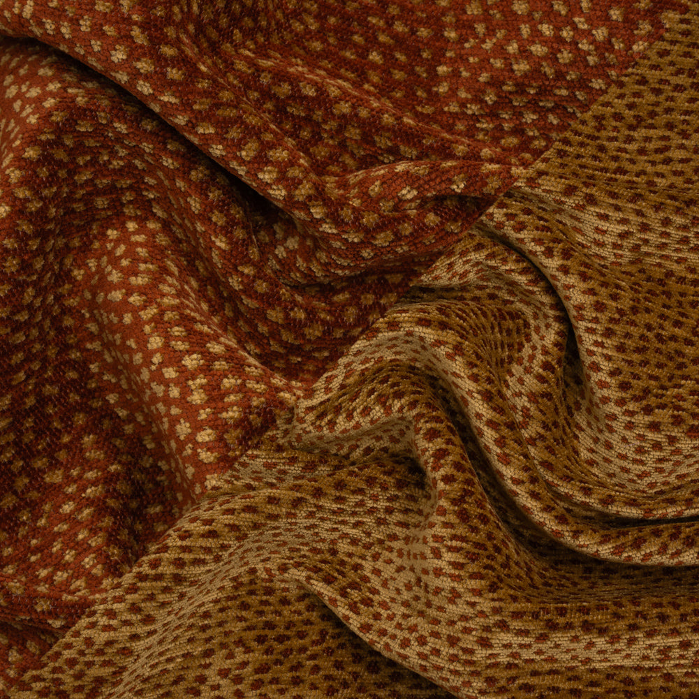 Upholstery Chenille - Spice Spotted - Remus Collection - Joann Fabrics