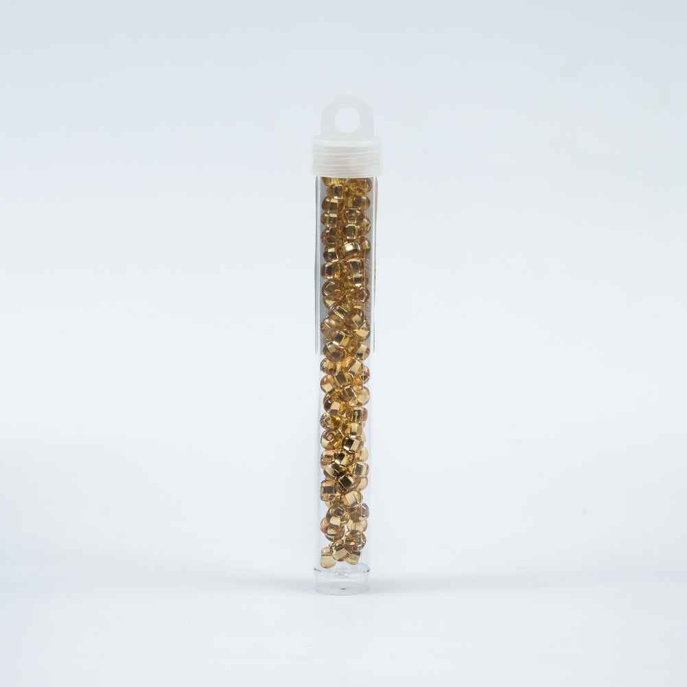 Clear Gold Czech Seed Beads - Size 2 - Joann Fabrics