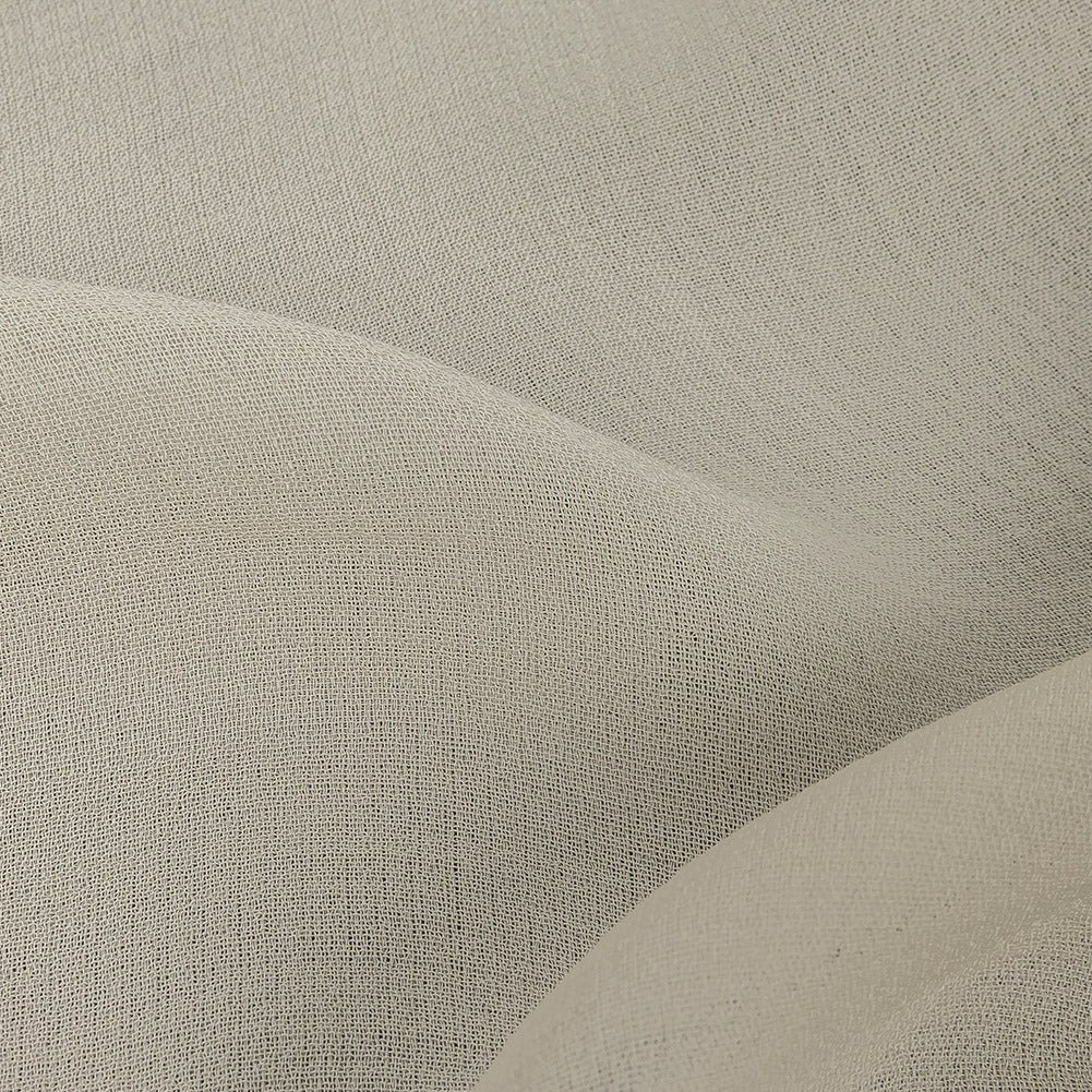 Canolli Cream Crinkled Viscose Double Cloth Crepe - Joann Fabrics