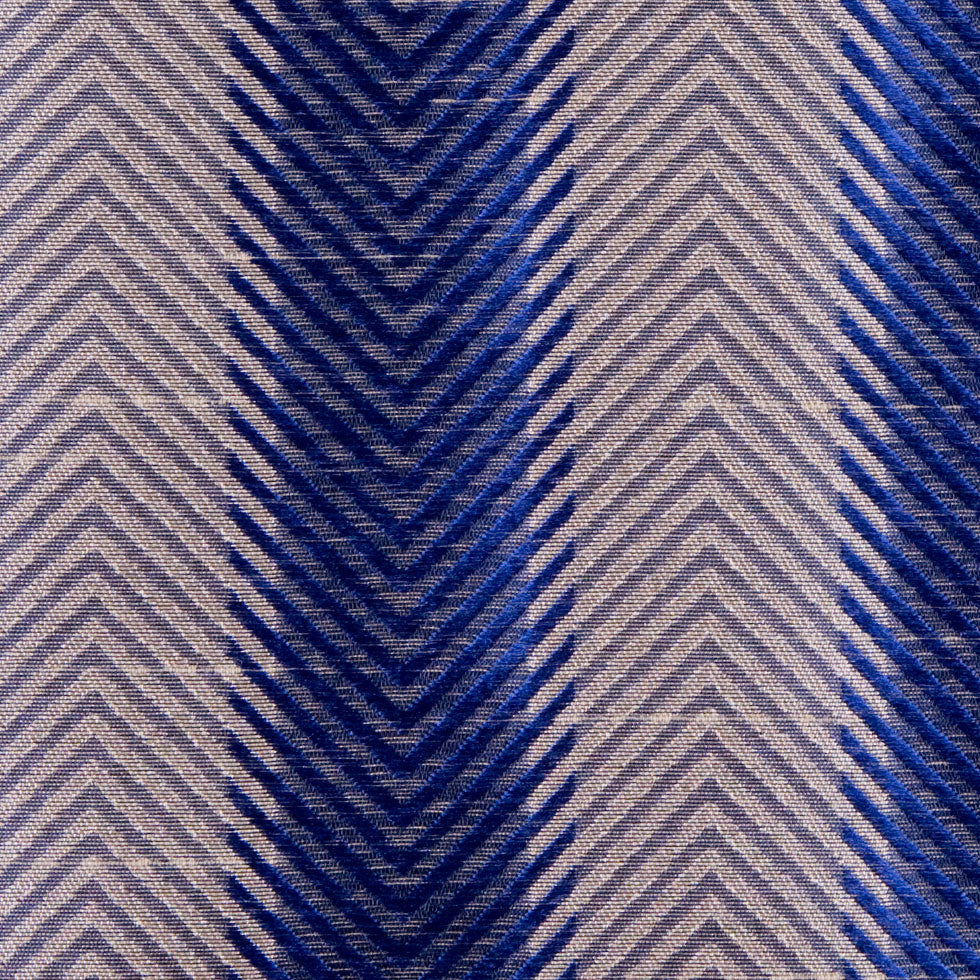 Sparta Blue/Cashmere Stripes Shantung   /Dupioni - Joann Fabrics