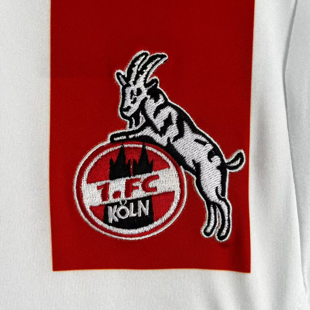 2017/2018 Retro FC Köln Home Football Jersey 1:1 Thai Quality