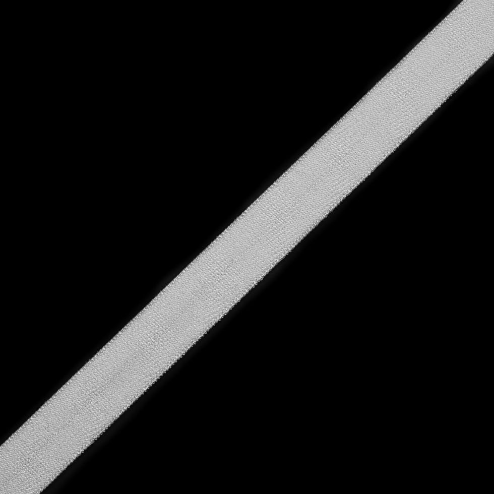 Italian White Foldover Stretch Tape - 0.625