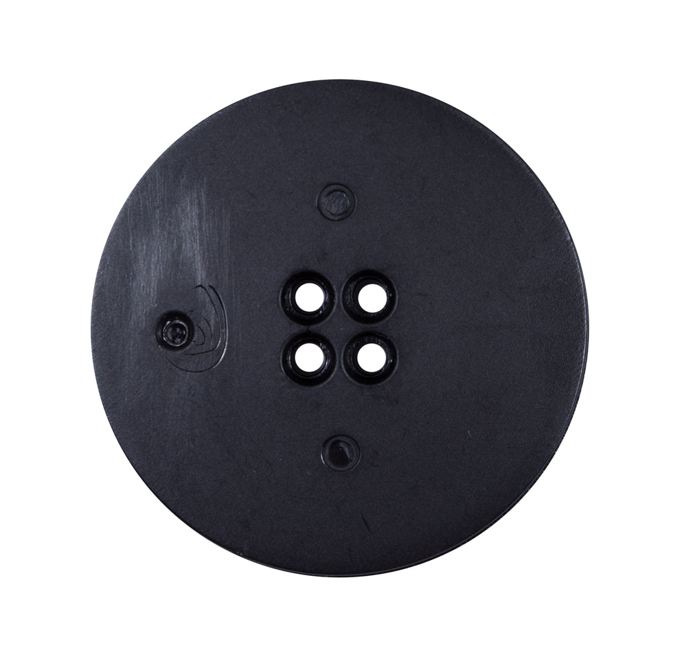 Italian Black Textural Plastic Button - 44L/28mm - Joann Fabrics