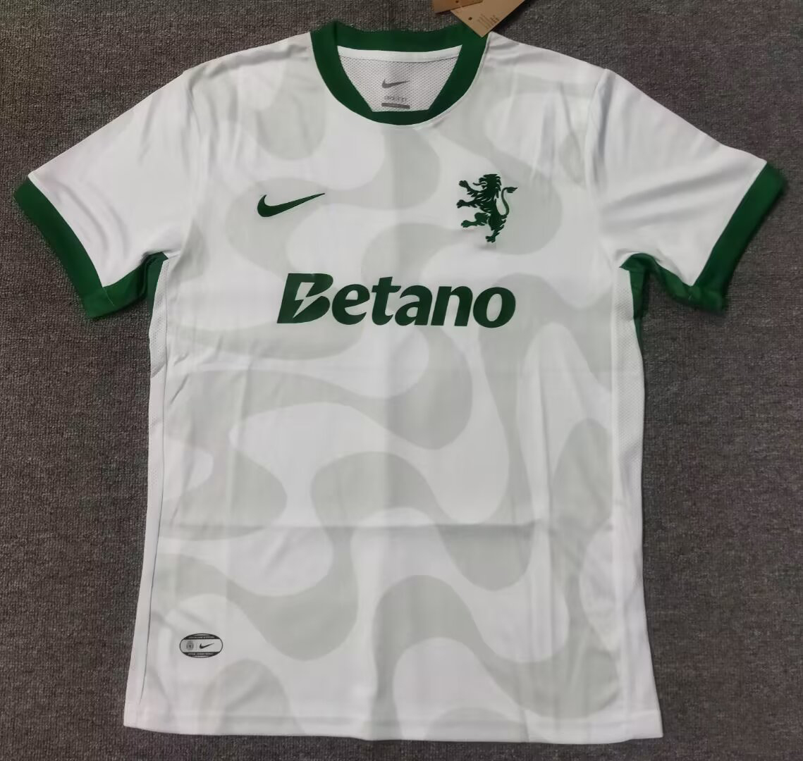 2025/2026 Sporting Lisbon Special Edition white Football Shirt 1:1 Thai Quality