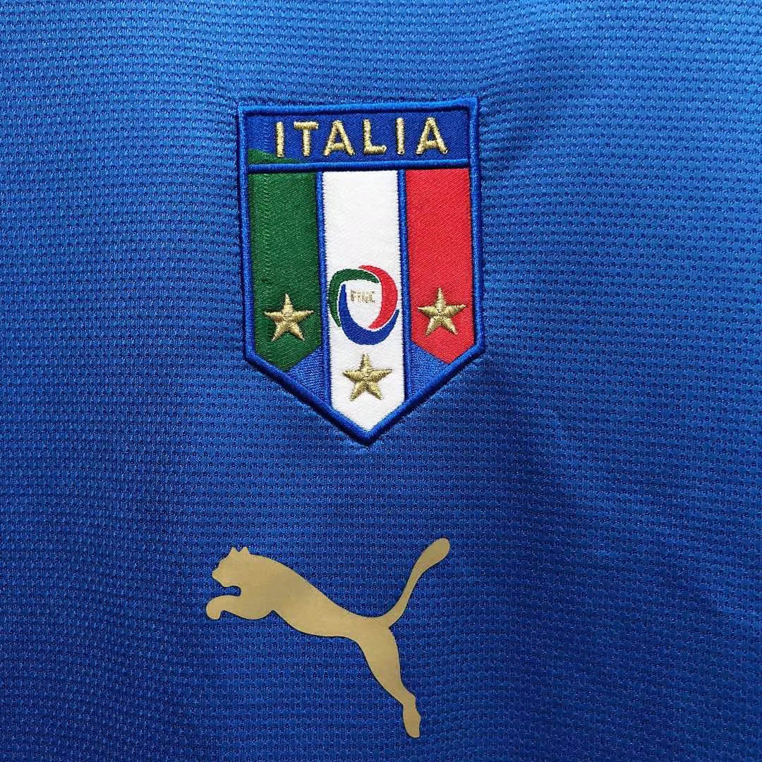 2006 Retro Italy Home Soccer Shirt 1:1 Thai Quality