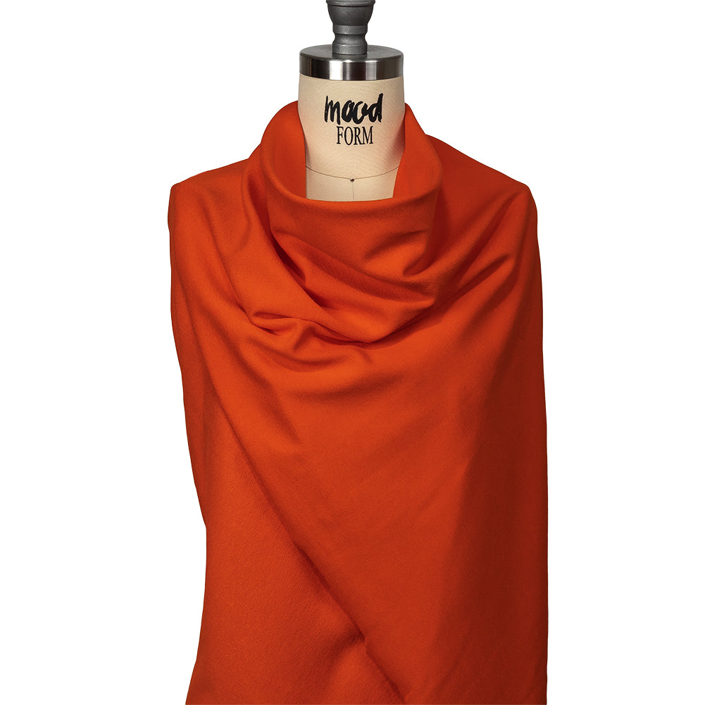 Orange Stretch Rayon Interlock Knit - Joann Fabrics