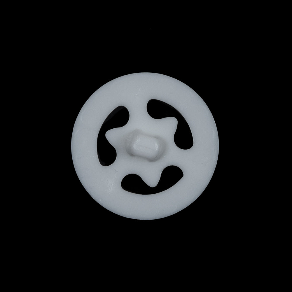 White Hearts and Gems Plastic Shank-Back Button - 36L/23mm - Joann Fabrics