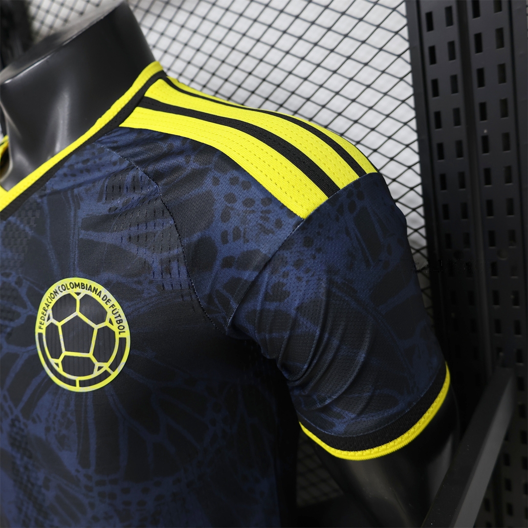 Colombia 2026 Grey And Black Special Jersey - Player Version - UnitedFutballJersey
