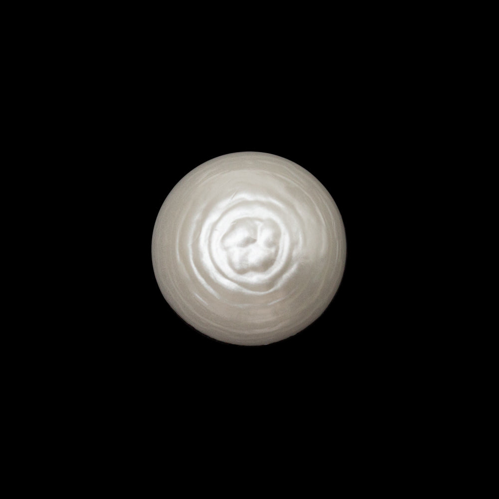 Italian Ivory Plastic Shank Button - 24L/15mm - Joann Fabrics