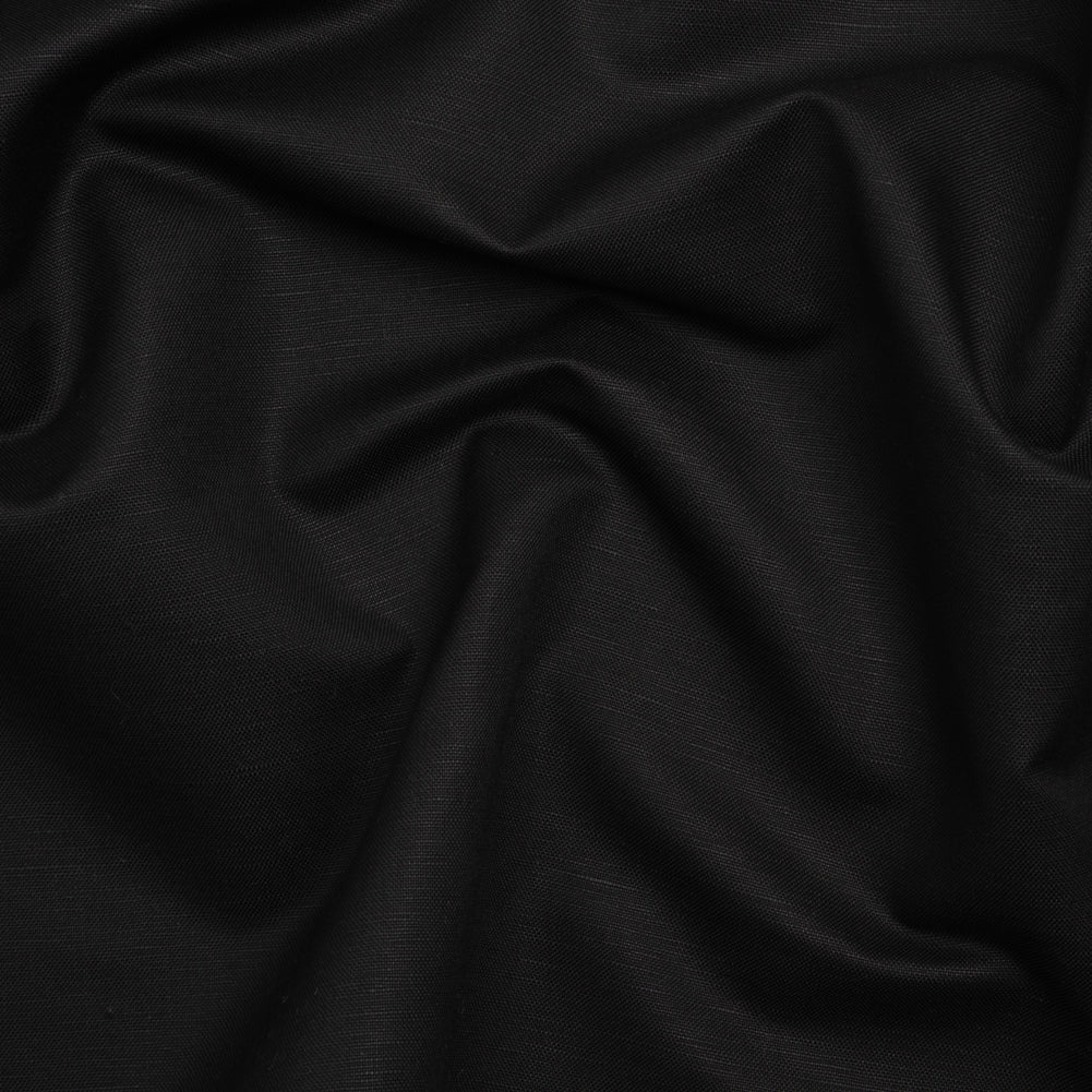 Medium Weight Linen and Cotton Woven - Black - Joann Fabrics
