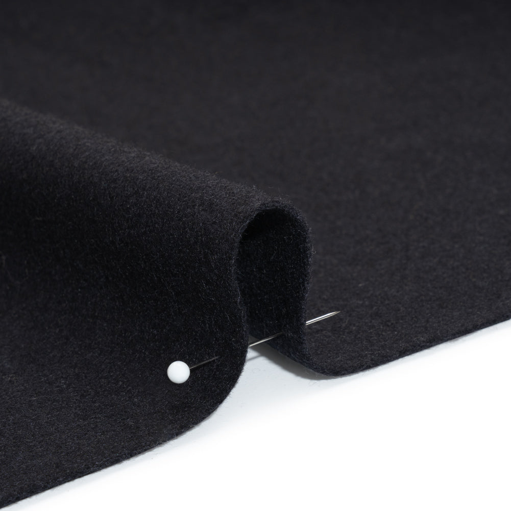 Brushed Wool Blend Coating - Dark Cool Gray - Deadstock - Joann Fabrics