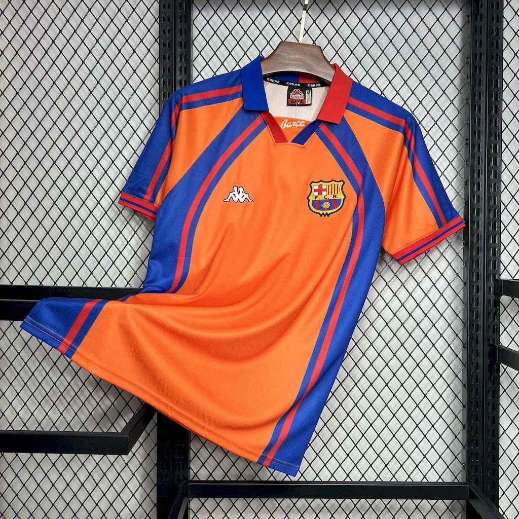 1997-1998 Retro Barcelona Away Jersey