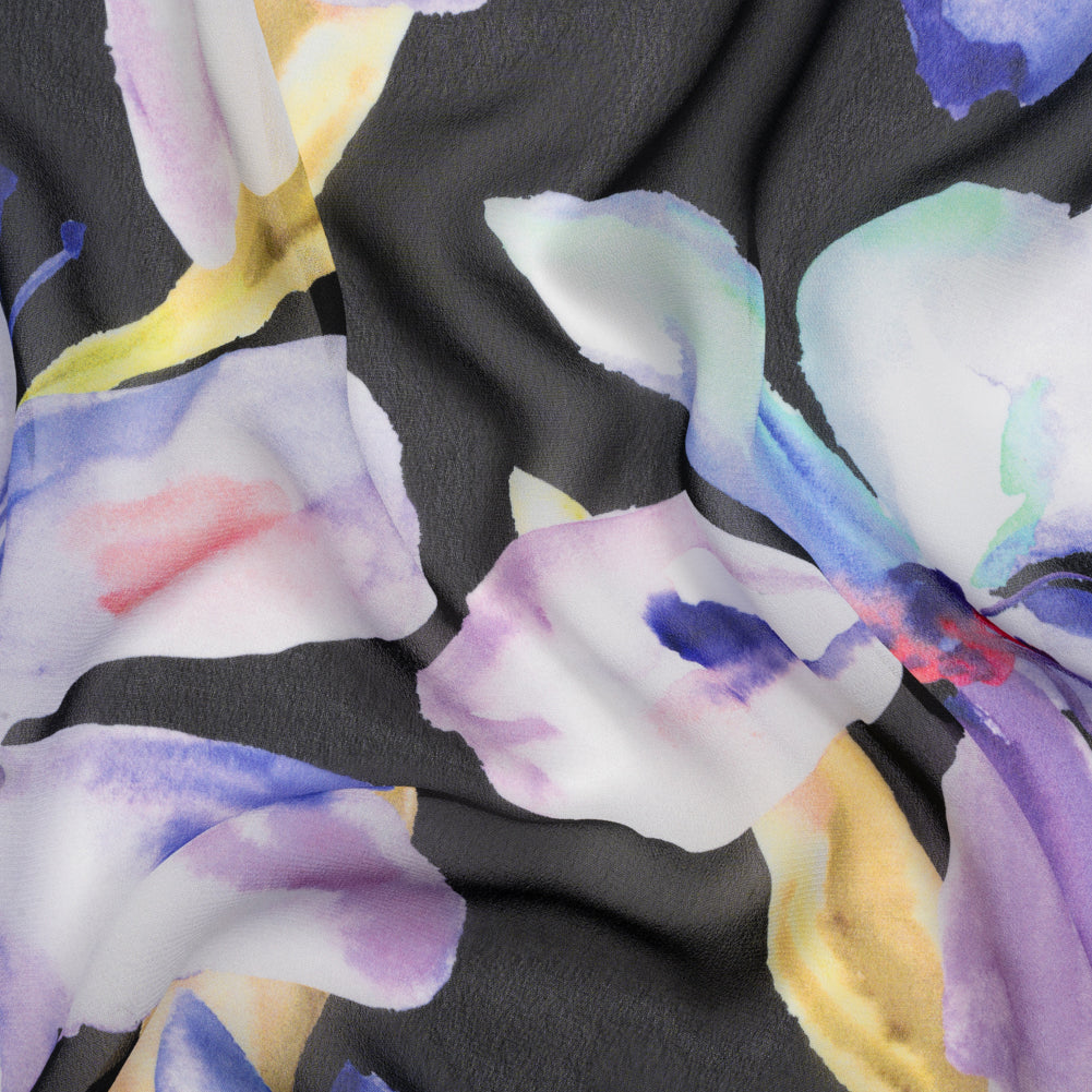 Mood Exclusive Blue Orchid Overture Viscose Chiffon - Joann Fabrics