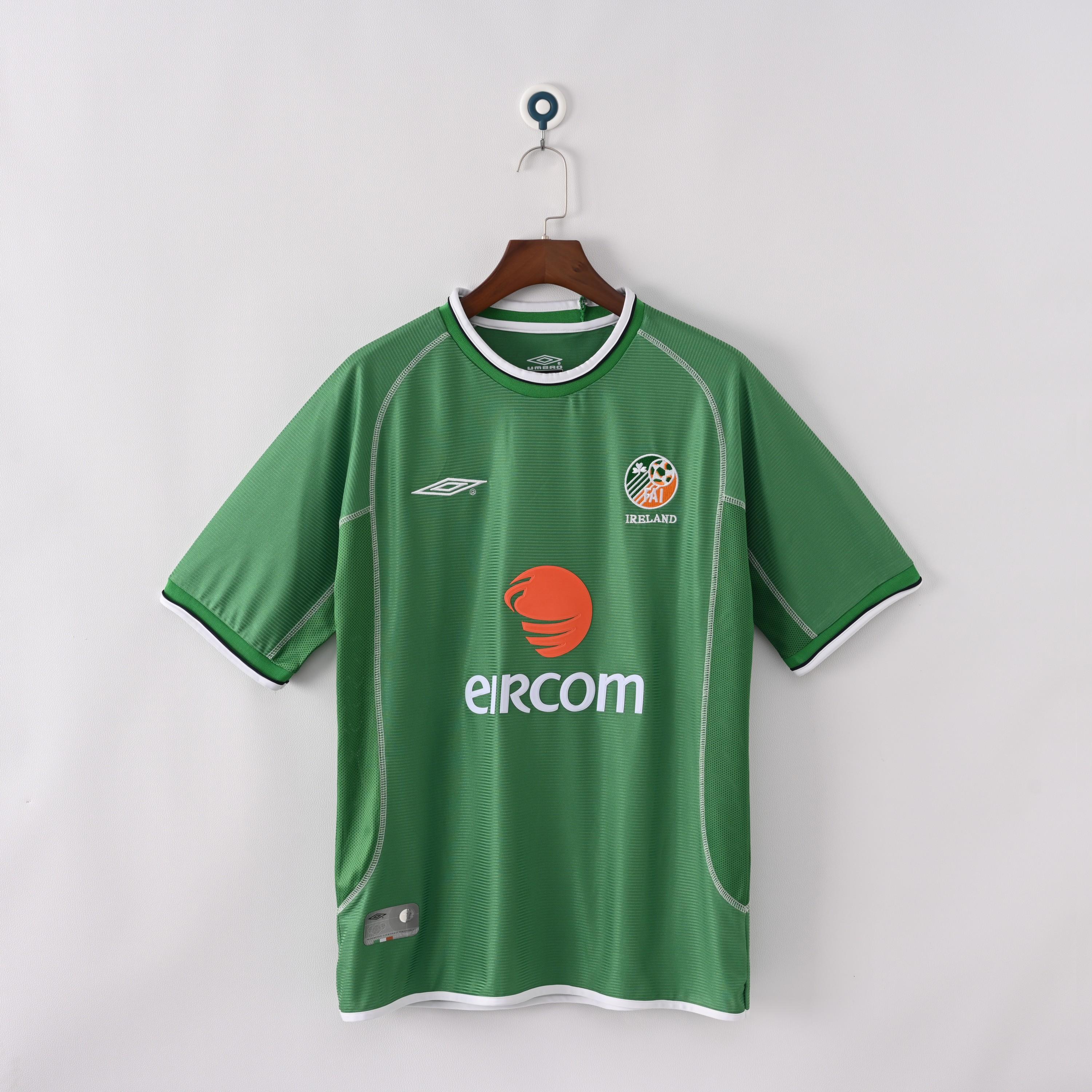 2002 Retro Ireland Home Football Shirt 1:1 Thai Quality