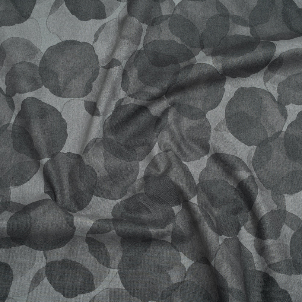 Printed Quilting Cotton by Patrick Lose for Northcott - Ink Juicy Watercolor Circles - Tonal Trios Collection - Joann Fabrics