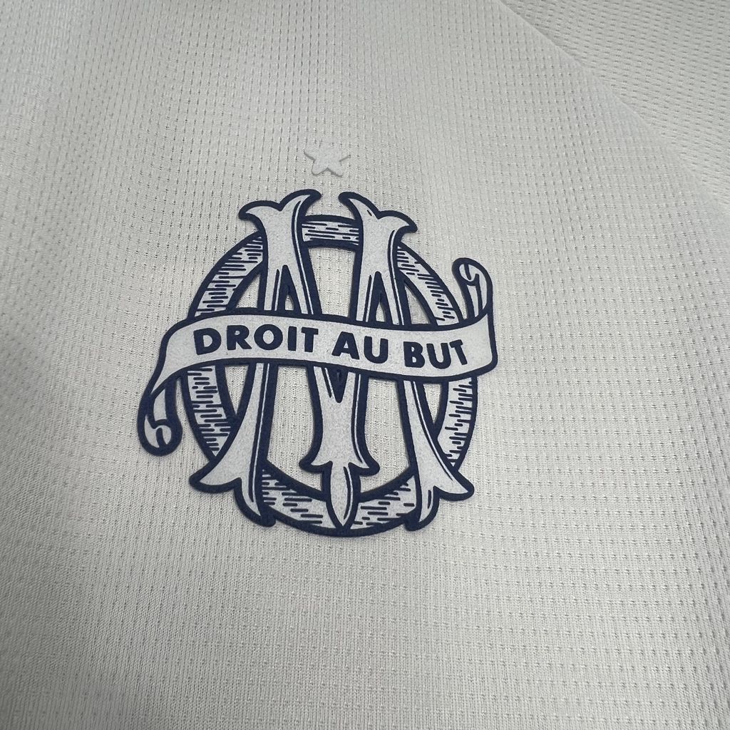 2024/2025 Olympique de Marseille 125th Anniversary White Jersey 1:1 Thai Quality