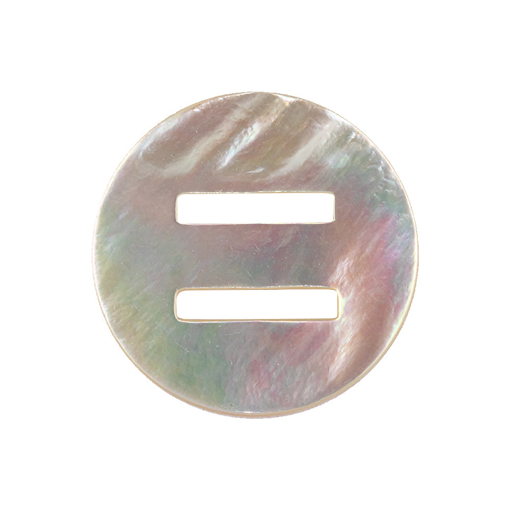 Imported Mother of Pearl Slatted Shell Button - 40L/25.5mm - Joann Fabrics