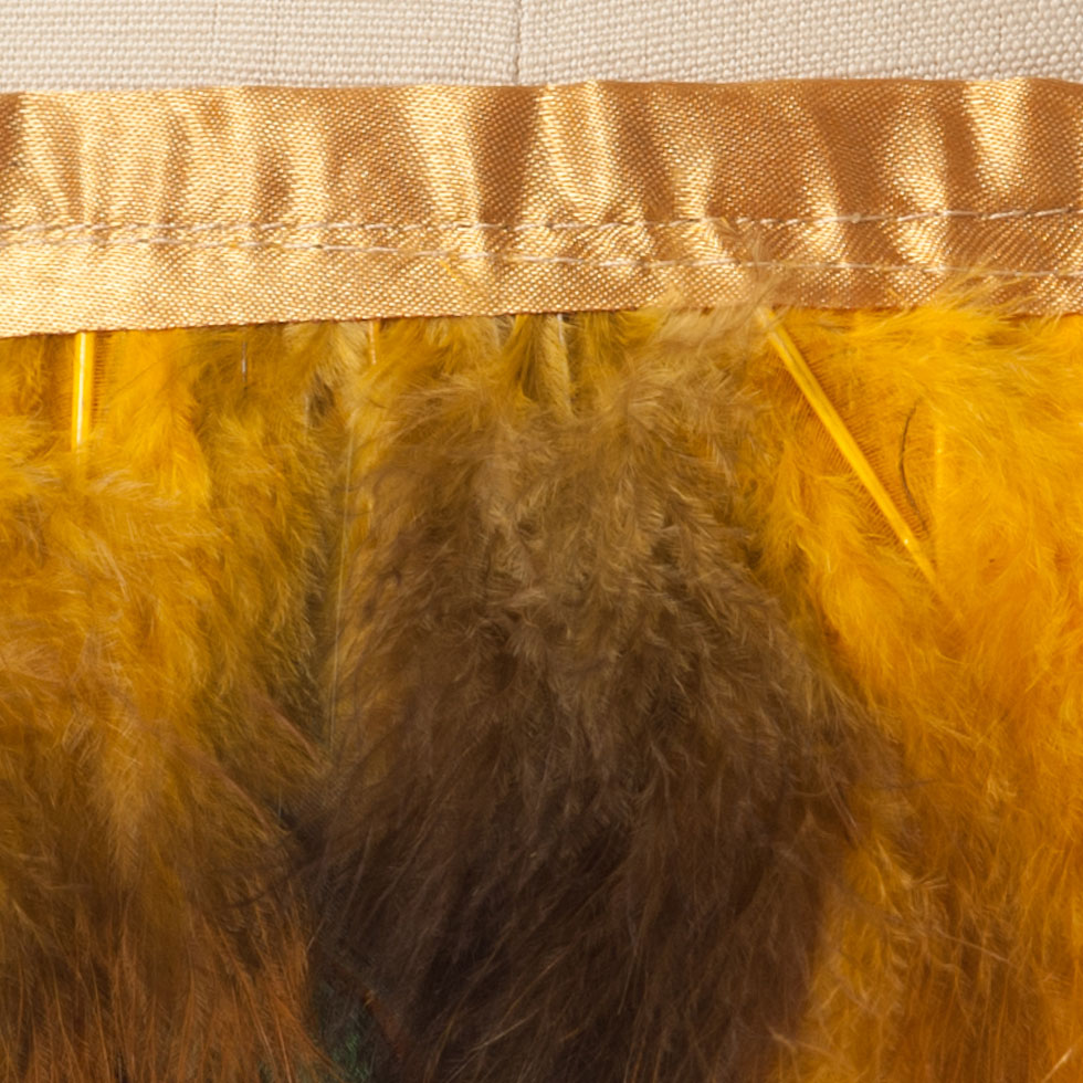 Yellow Feather Fringe - Joann Fabrics