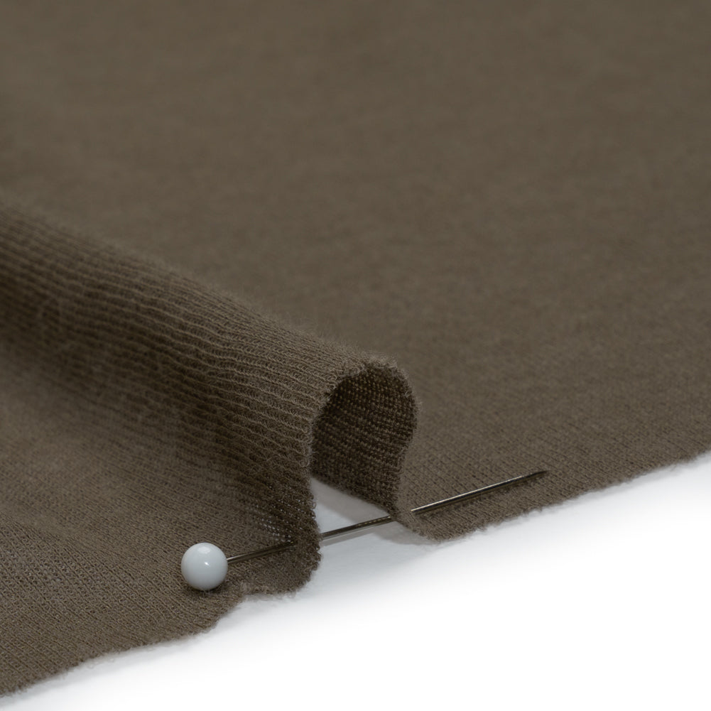 Lightweight Cotton Interlock Knit - Stone Gray - Designer Deadstock - Joann Fabrics