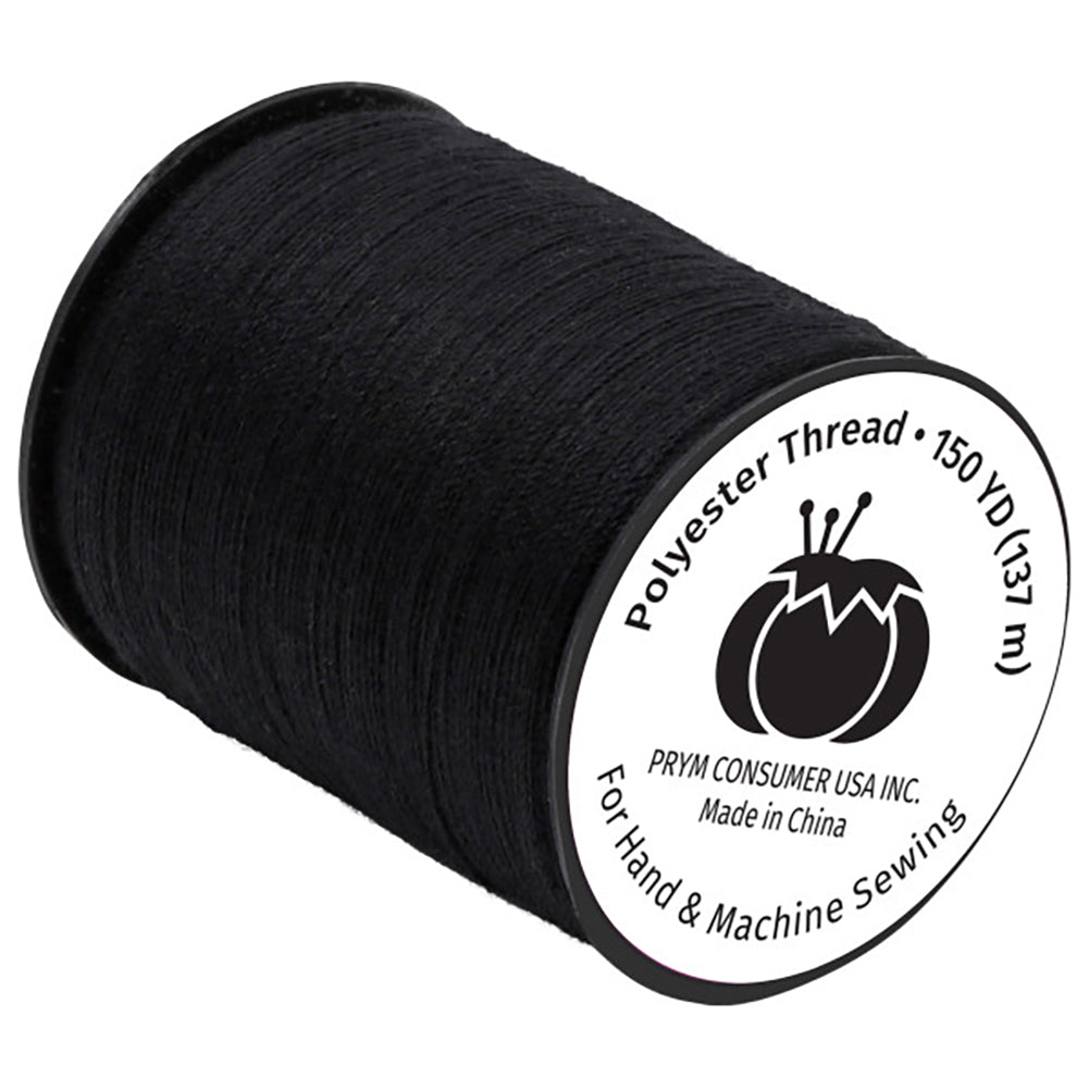 Dritz Polyester Thread - Black - 150 YD - Joann Fabrics