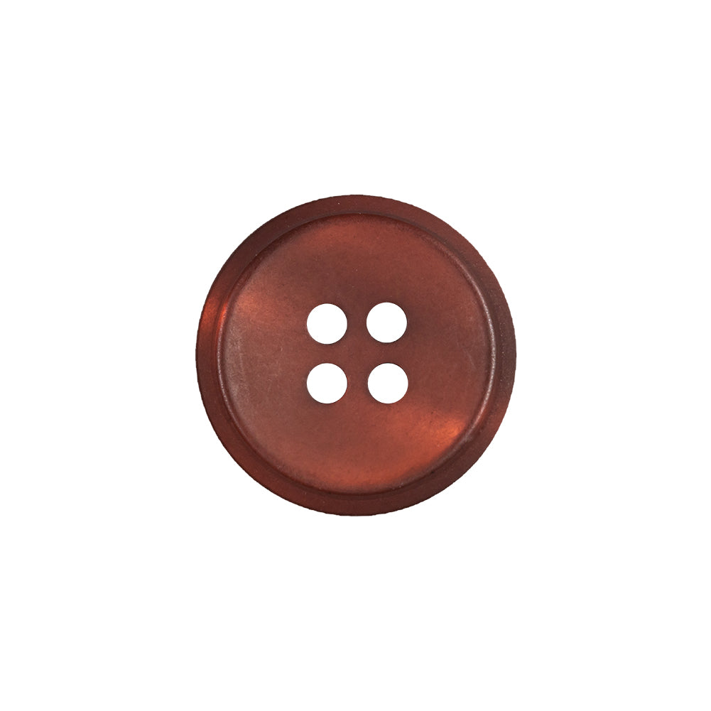 Red Iridescent Saucer Rimmed Plastic Button - 30L/19mm - Joann Fabrics