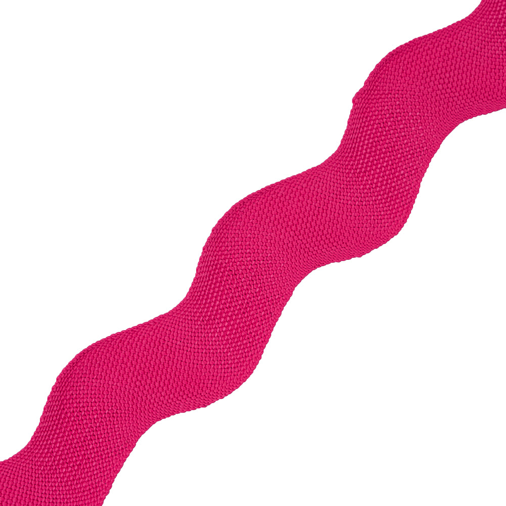 Fuchsia Woven Jumbo Ric Rac - 2