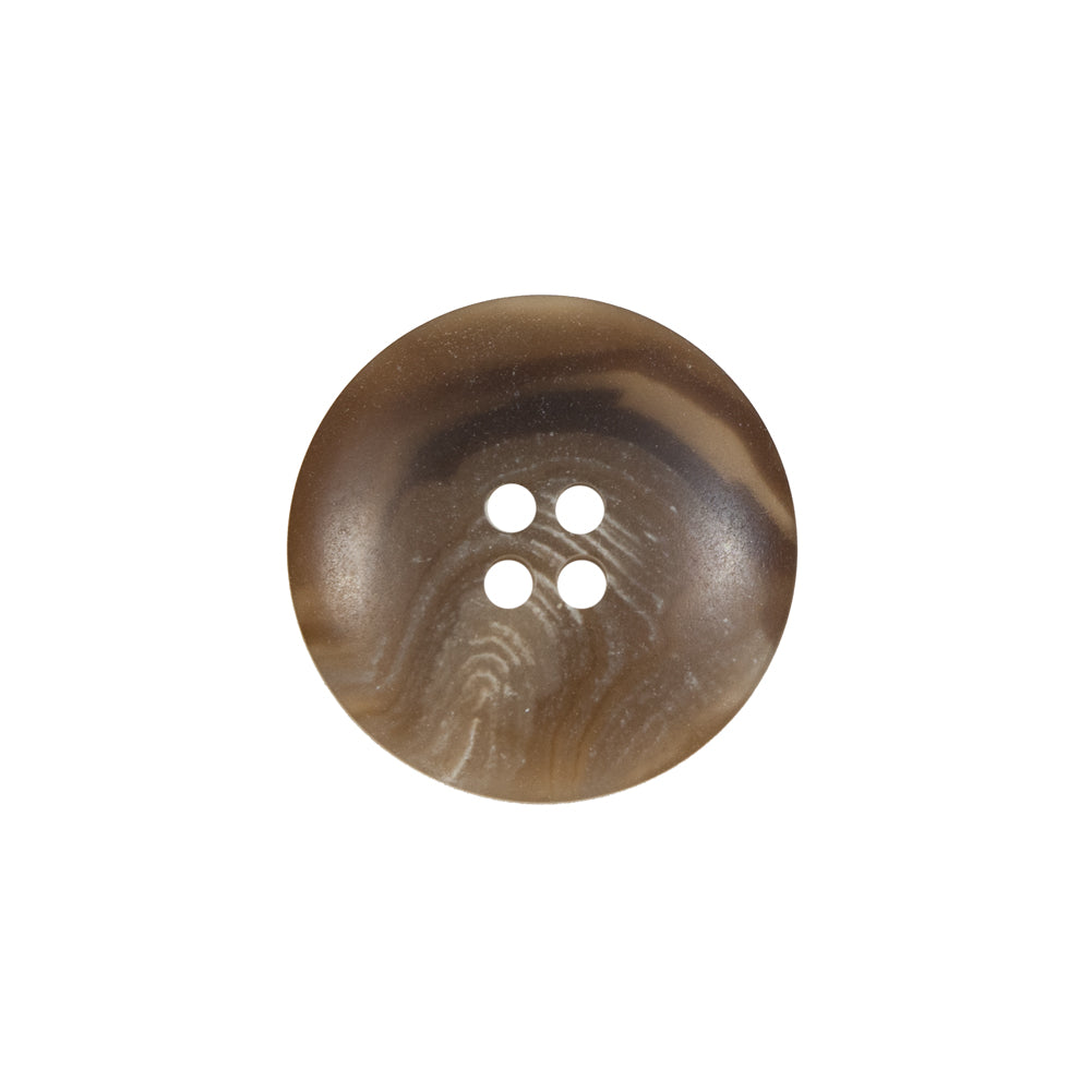 Brown Plastic 4-Hole Button - 32L/20mm - Joann Fabrics