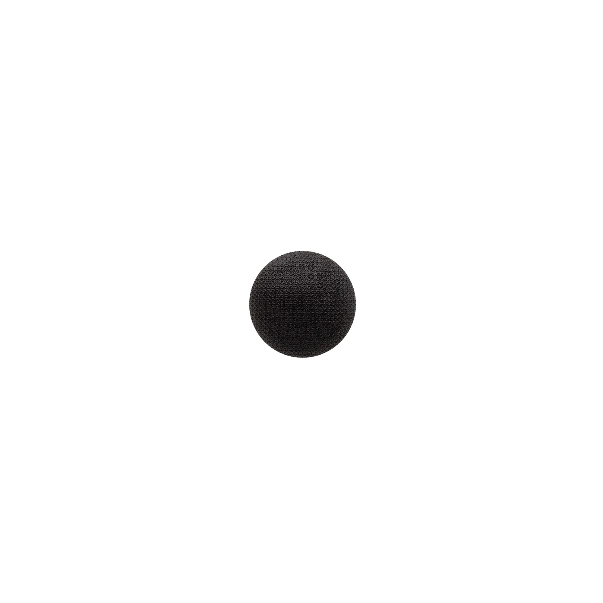 Italian Black Textured Shank Back Button - 16L/10mm - Joann Fabrics