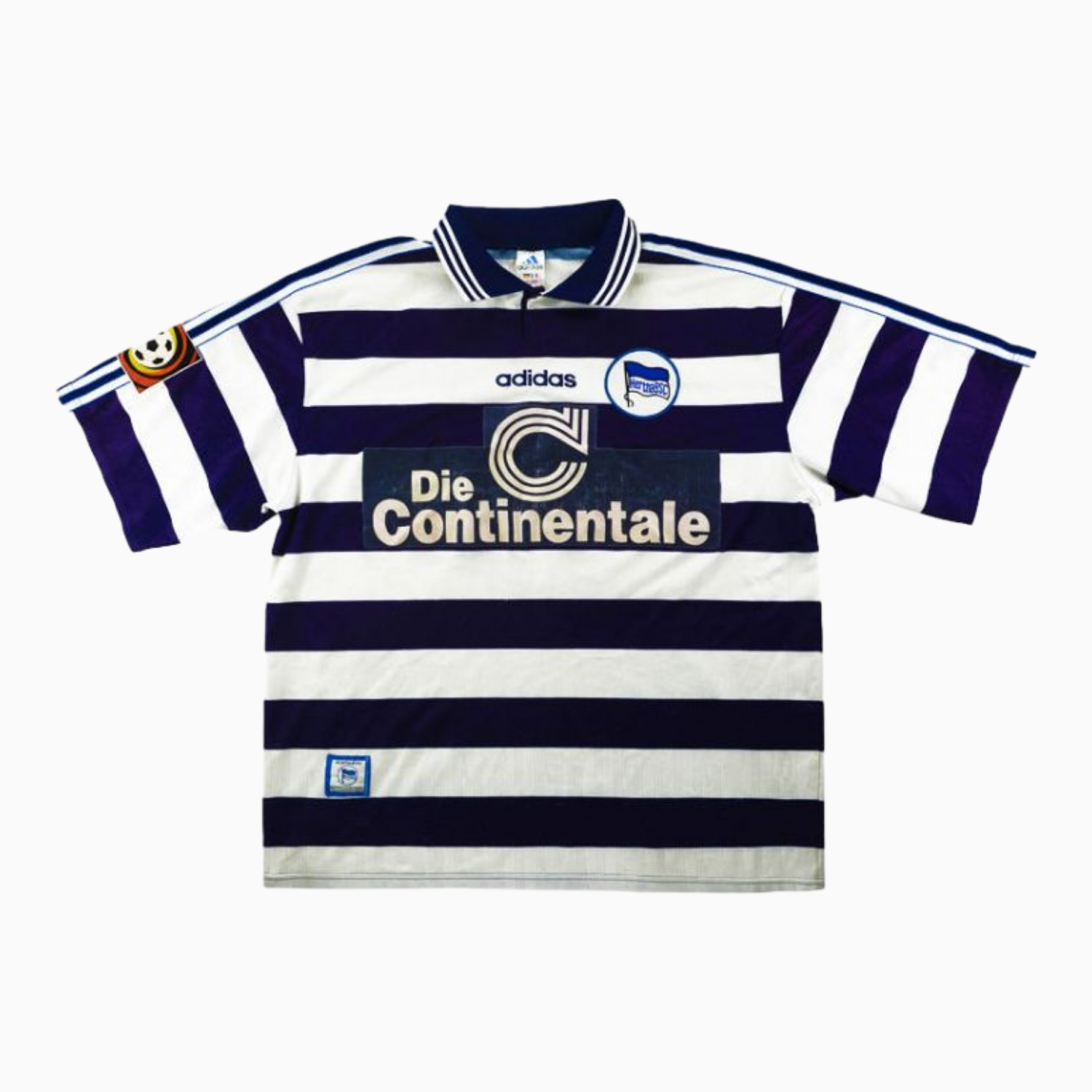 Retro Hertha BSC 1997-98 Home Jersey - Fans Version - UnitedFutballJersey
