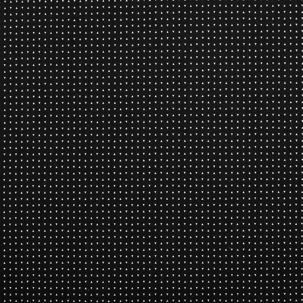Turtledove/Black Geometric Stretch Cotton Jacquard - Joann Fabrics