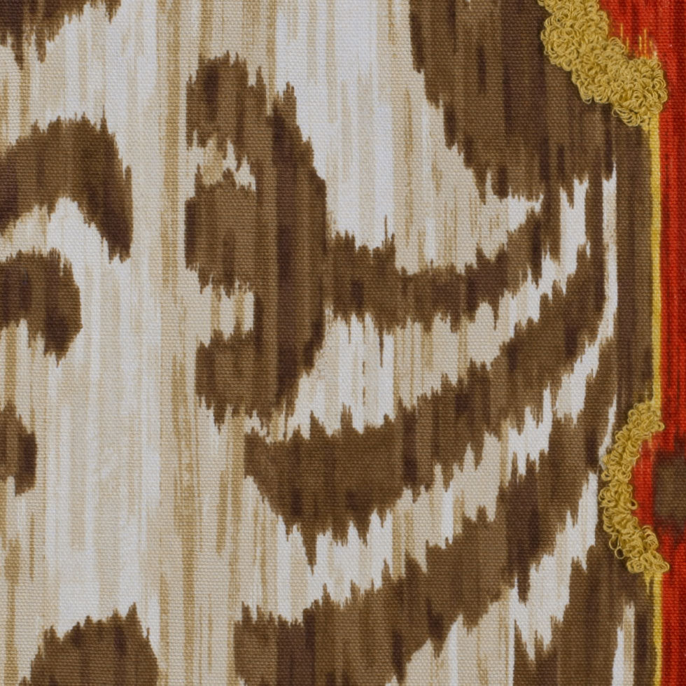 Brown & Red Porcini Ikat Prints - Joann Fabrics