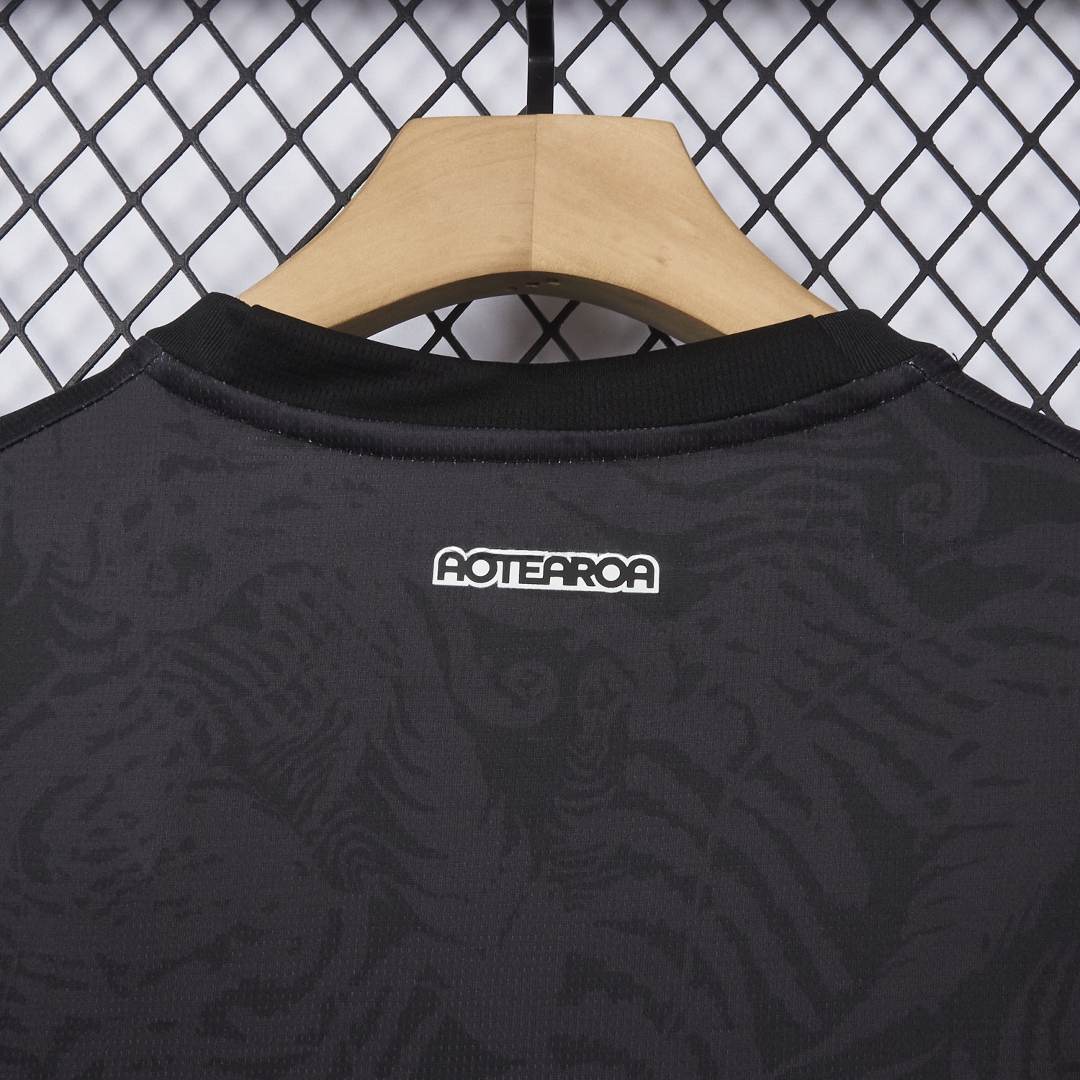 New Zealand 2026 Away Black Jersey - Fans Version - UnitedFutballJersey