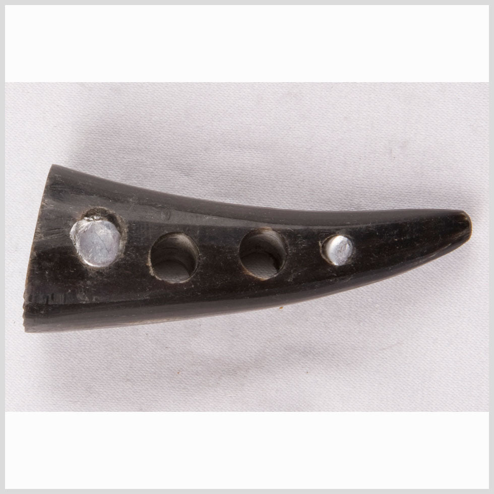 Black/Silver Horn Toggle - 80L/50.8mm - Joann Fabrics