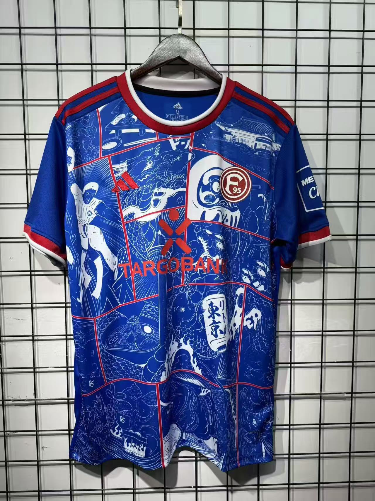 2025-2026 Fortuna Düsseldorf Special Edition blue Football Jersey 1:1 Thai Quality