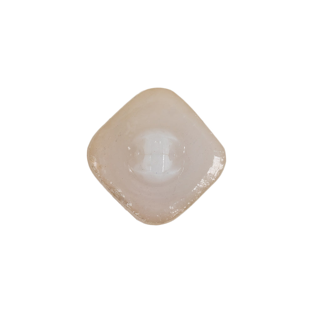 Vintage Pearl Finished Shank Back Square Glass Button with Rhinestone - 30L/19mm - Joann Fabrics
