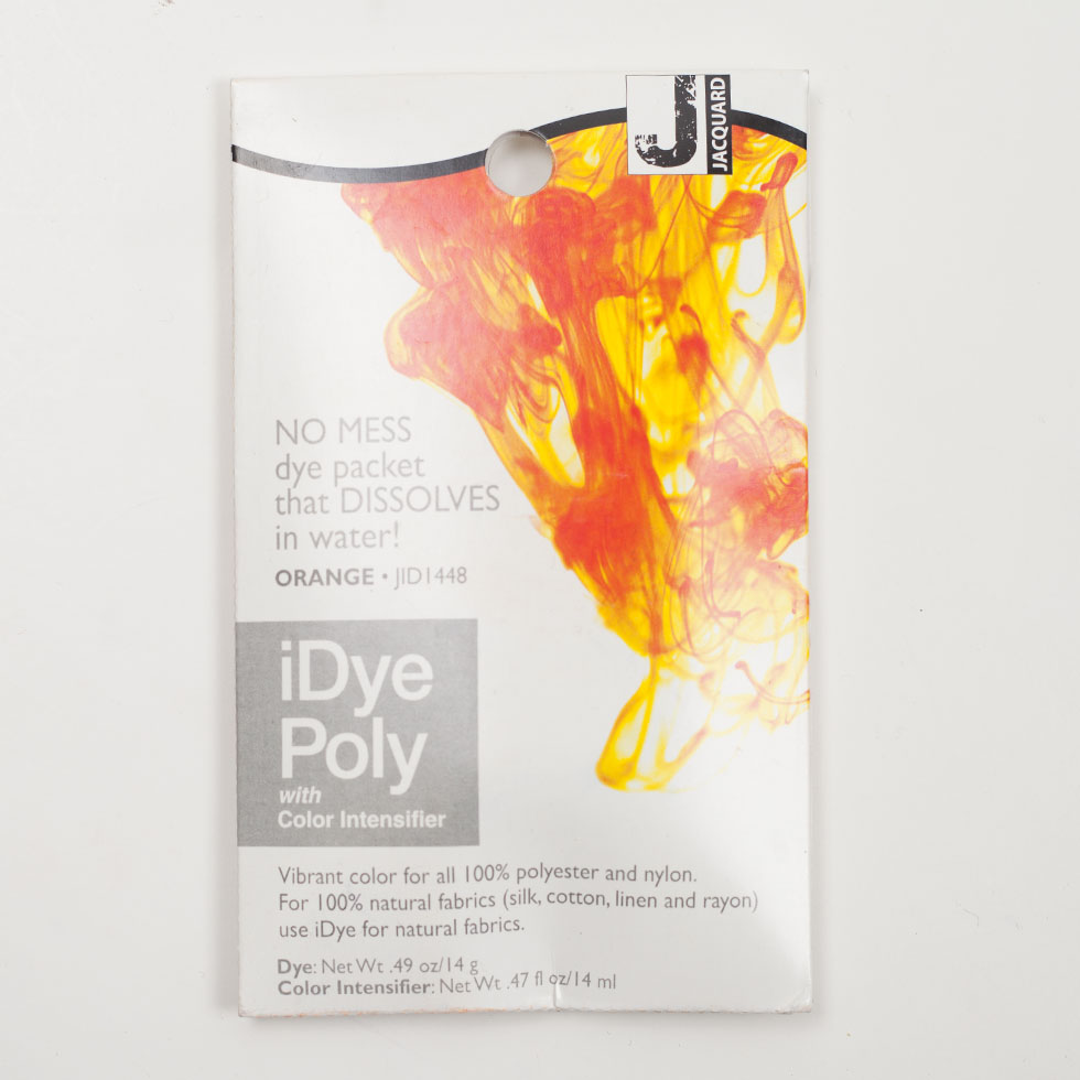 Jacquard iDye Poly Synthetic Fabric Dye - 448 Orange - Joann Fabrics