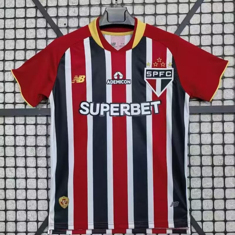 2025/2026 São Paulo Away Football Jersey 1:1 Thai quality