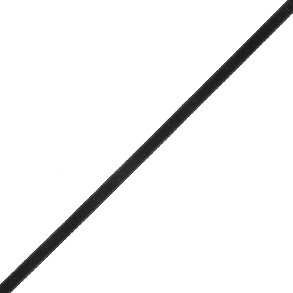 Single Faced Velvet Ribbon Made in Italy - 1/8