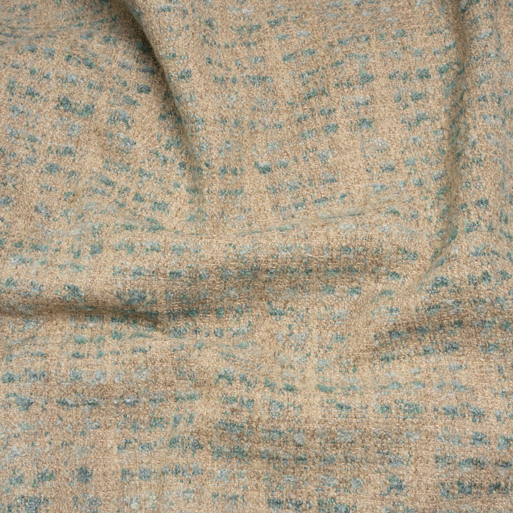 Tweedy Upholstery Boucle - Aqua - Torlea Collection - Joann Fabrics