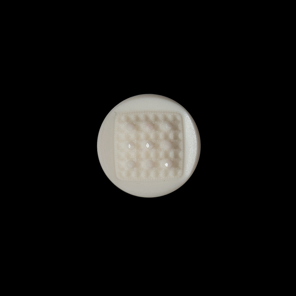 Italian Beige Textural Shank Back Button - 20L/12.5mm - Joann Fabrics