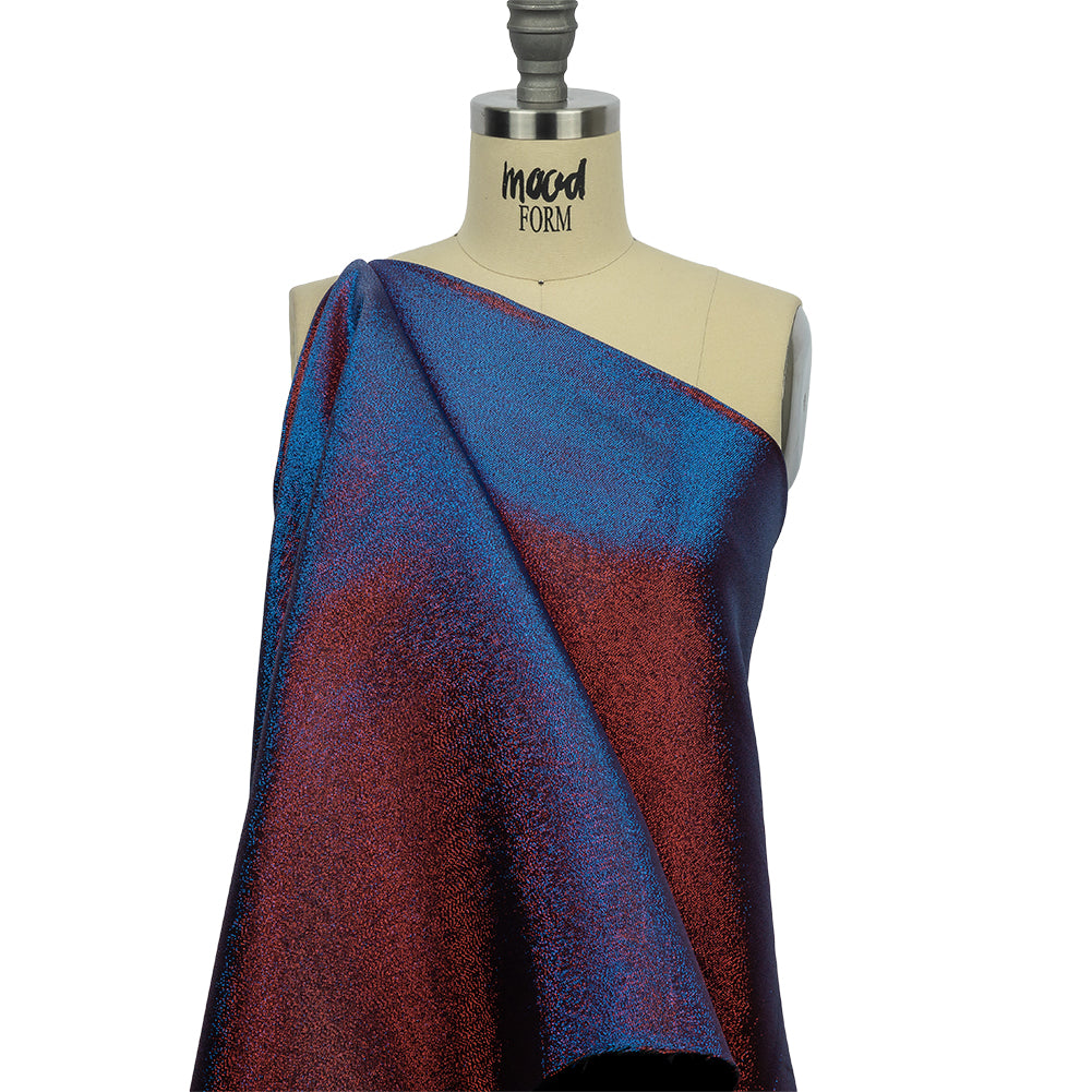Metallic Polyester Lame - Red, Royal Blue and Black - Glimmer Collection - Joann Fabrics