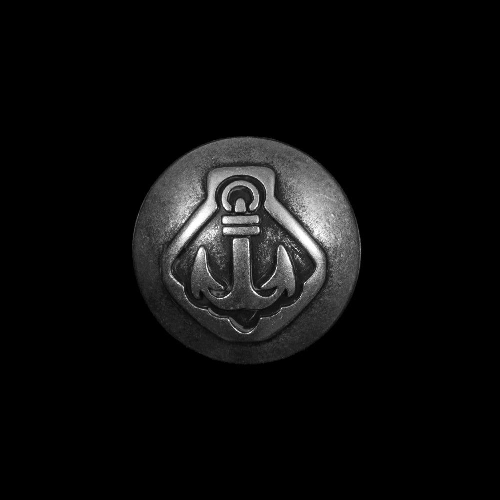 Silver Metal Anchor Shank Back Button - 32L/20mm - Joann Fabrics