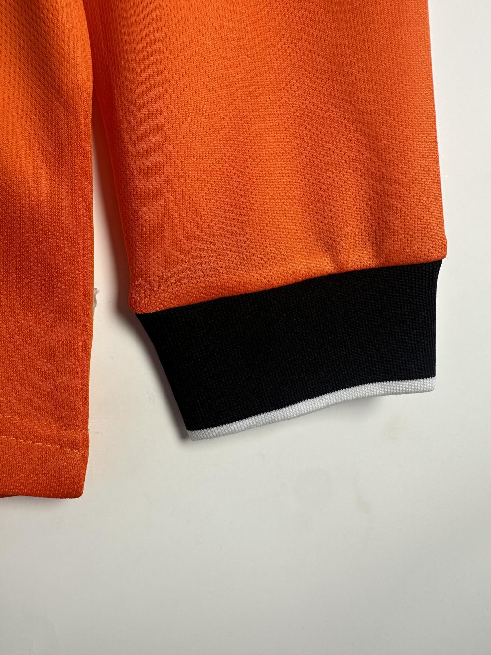 1998 Retro Long Sleeve Netherlands Home Football Shirt 1:1 Thai Quality